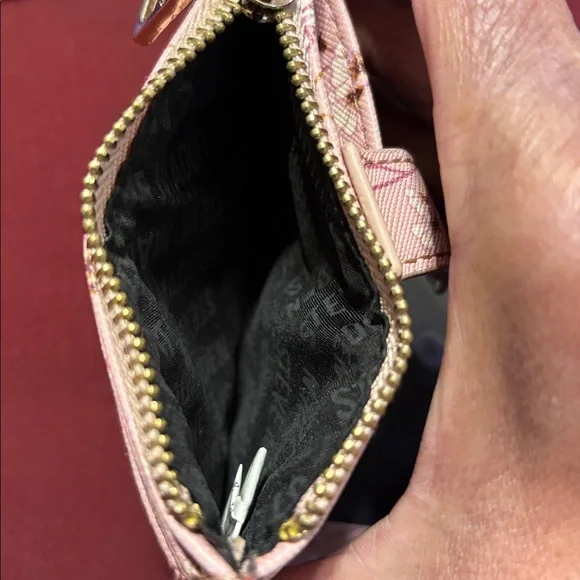 Steve Madden Pink Floral Women's Card Holder - Picture 7 of 7